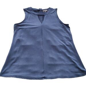 Crosby Sleeveless Top Navy - Blue